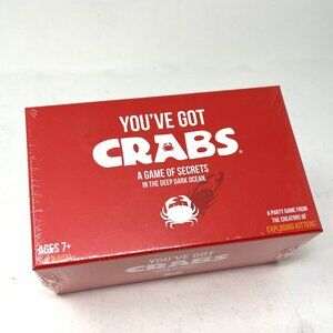 NEW & SEALED [2018] You've Got Crabs Card Game - 4-10 Players - Ages 7+